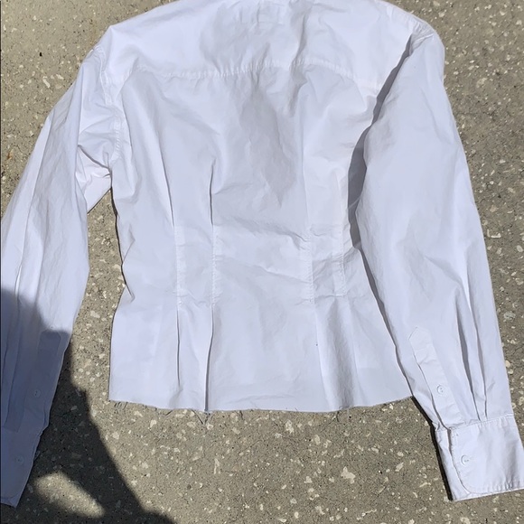 SOLD!! Current Elliot Distressed Button Down Shirt - Picture 7 of 12